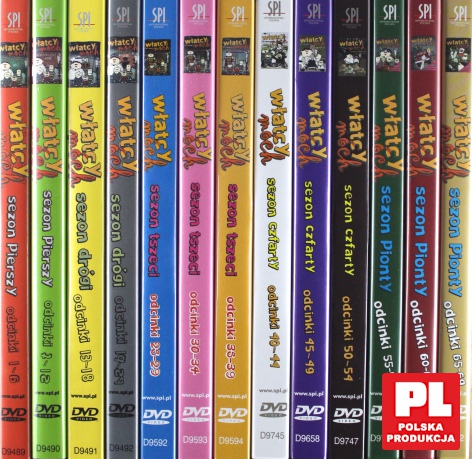 Włatcy Móch sezony 1-5 Pakiet [13DVD]