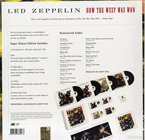 Led Zeppelin: How The West Was Won (Deluxe) [4xWinyl]+[3CD]+[DVD]