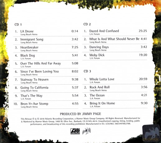 Led Zeppelin: How The West Was Won (Remastered) [3CD]