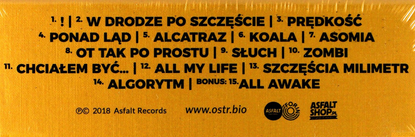 O.S.T.R.: W drodze po szczęście [CD]