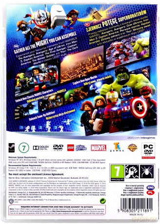 LEGO Marvel's Avangers [GRA PC]