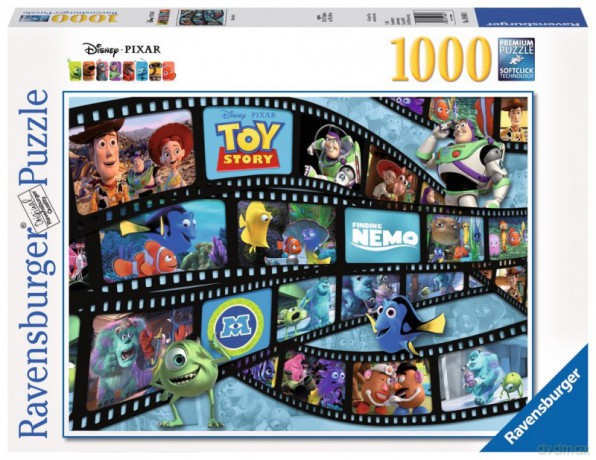 RAVENSBURGER 1000 el. Kadr z filmów Pixar [PUZZLE]