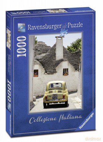 RAVENSBURGER 1000 el. Kolekcja Italiana - Alberobello [PUZZLE]
