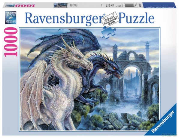 RAVENSBURGER 1000 el. Mistyczne smoki [PUZZLE]