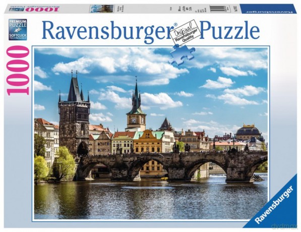 RAVENSBURGER 1000 el. Widok na Most Karola [PUZZLE]