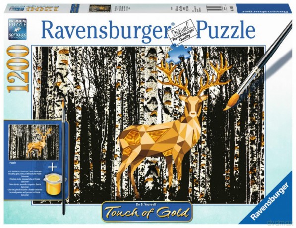 RAVENSBURGER 1200 el. Jeleń w Birkenwald [PUZZLE]