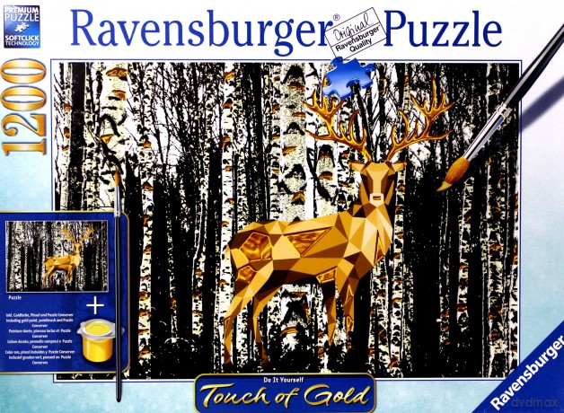 RAVENSBURGER 1200 el. Jeleń w Birkenwald [PUZZLE]
