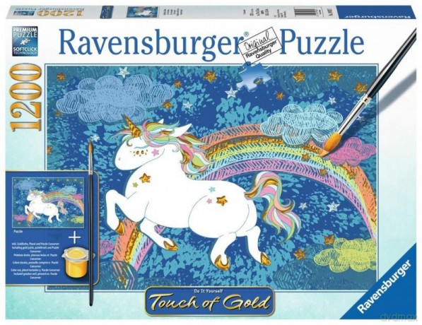 RAVENSBURGER 1200 el. Szczęśliwy jednorożec [PUZZLE]