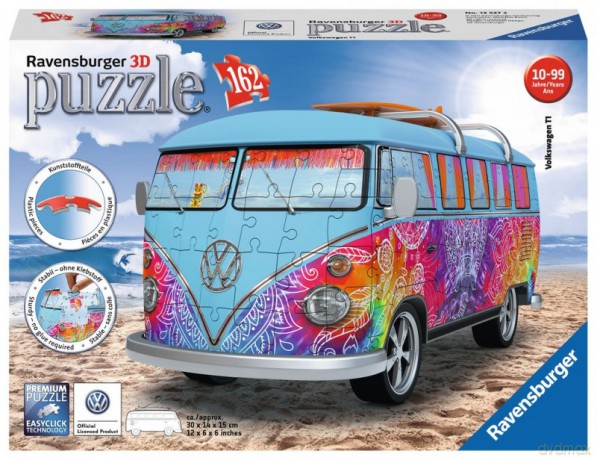 RAVENSBURGER 162 el. VW Bus T1 Indian Summer 3D [PUZZLE]