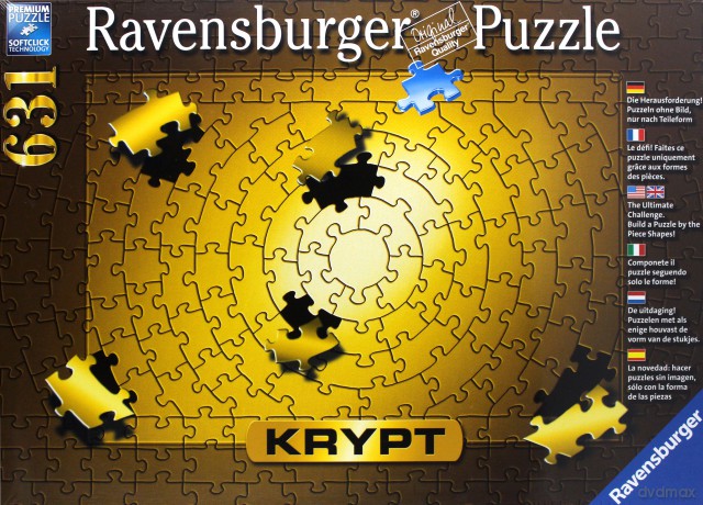 RAVENSBURGER 631 el. Złota krypta [PUZZLE]