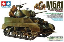 U.S. Light Tank M5A1 "Pursuit Operation" Set