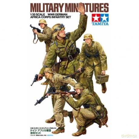 WWII German Africa Corps Infantry Set