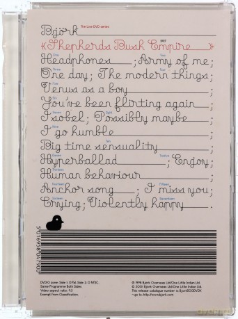 Bjork: Live At Shepherds Bush Empire [DVD]