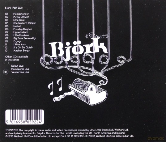 Bjork: Post Live [CD]