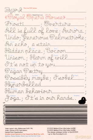 Bjork: Vespertine Live At Royal Opera House [DVD]