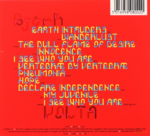 Bjork: Volta (Limited Edition) (digipack) [CD]
