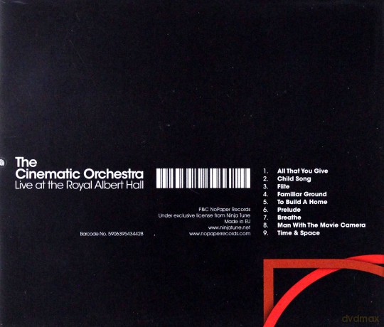 The Cinematic Orchestra: Live At The Royal Albert Hall [CD]