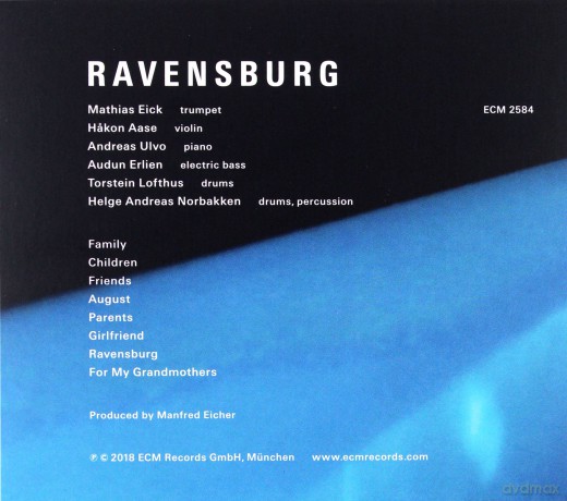 Mathias Eick: Ravensburg [CD]