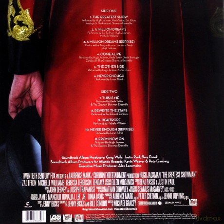 The Greatest Showman On Earth soundtrack (Król rozrywki) [Winyl]