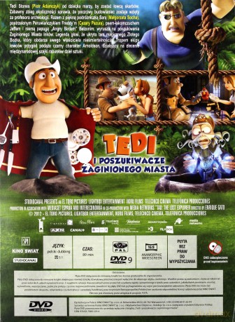 Tedi Jones i Poszukiwacze Zaginionego Miasta (ecopack) [DVD]