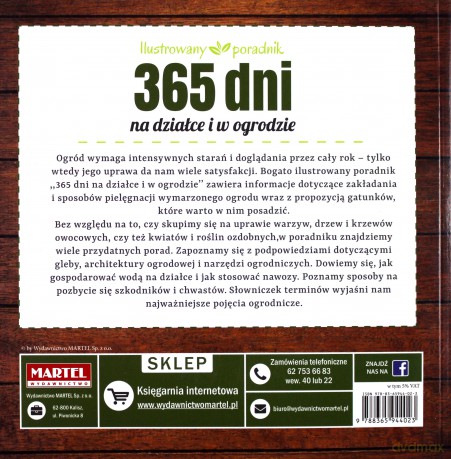 365 dni na działce i w ogrodzie. Ilustrowany poradnik [KSIĄŻKA]