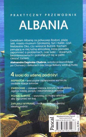 Albania. Przewodnik praktyczny - Aleksandra Zagórska-Chabros [KSIĄŻKA]