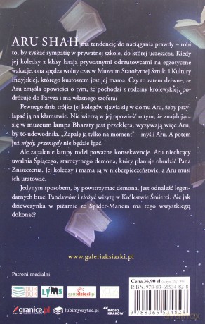 Aru Shah i koniec czasu - Roshani Chokshi [KSIĄŻKA]