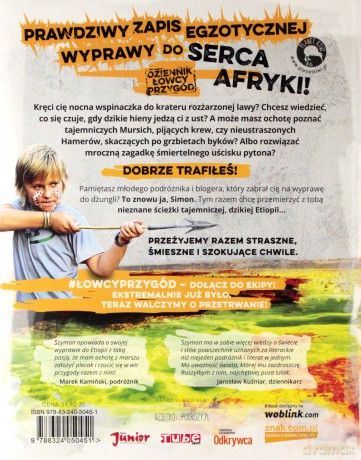 Dziennik łowcy przygód. Etiopia u stóp góry ognia - Szymon Radzimierski [KSIĄŻKA]