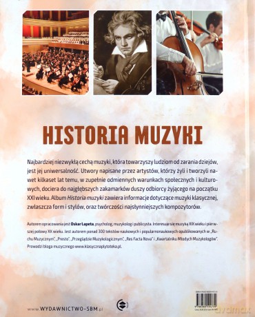 Historia muzyki - Oskar Łapeta [KSIĄŻKA]