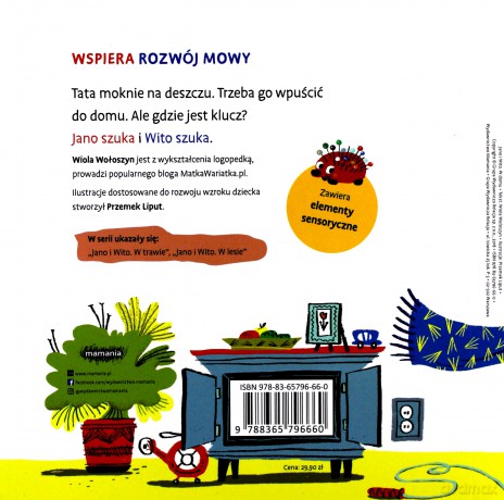 Jano i Wito w domu - Wiola Wołoszyn [KSIĄŻKA]