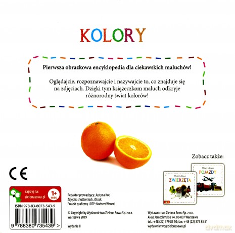 Kolory. Maluch odkrywa [KSIĄŻKA]