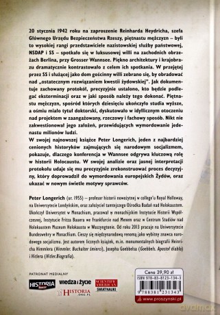 Konferencja w Wannsee. Droga do ostatecznego rozwiązania - Peter Longerich [KSIĄŻKA]