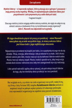 Kształtowanie liderów [KSIĄŻKA]