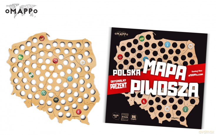 Mapa piwosza. Polska
