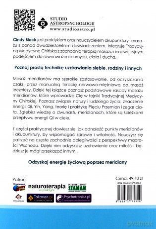 Masaż meridianów. Leksykon uzdrawiania energią - Cindy Black [KSIĄŻKA]