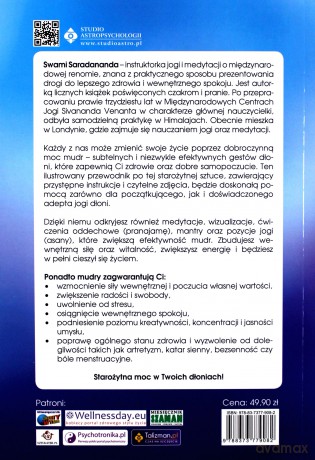 Mudry sposób na zdrowie, energię i równowagę. 73 najskuteczniejsze techniki dla współczesnego człowieka - Swami Saradananda [KSIĄŻKA]