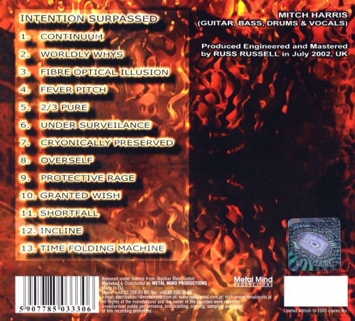 Defecation: Intention Surpassed (Remastered) (digipack) [CD]