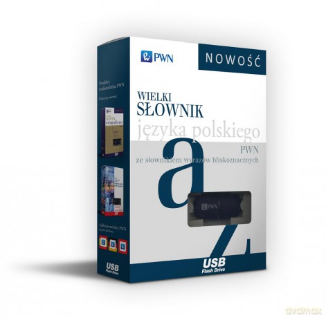 Pendrive. Wielki słownik języka polskiego PWN ze słownikiem wyrazów bliskoznacznych [PROGRAM PC]