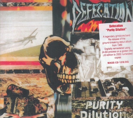 Defecation: Purity Dilution (Remastered) (digipack) [CD]