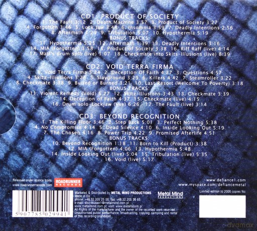 Defiance: Insomnia (Remastered + Bonus Tracks) (digipack) [3CD]