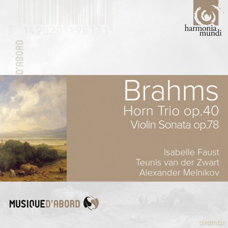 Brahms: Horn Trio Faust Van Der Zwart Melnikov (digipack) [CD]