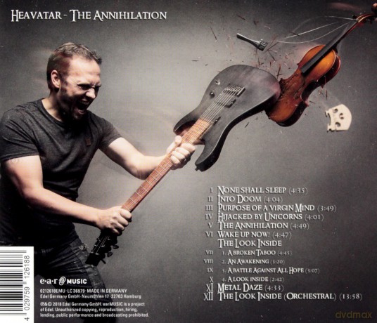 Heavatar: Opus 2 - The Annihilation [CD]