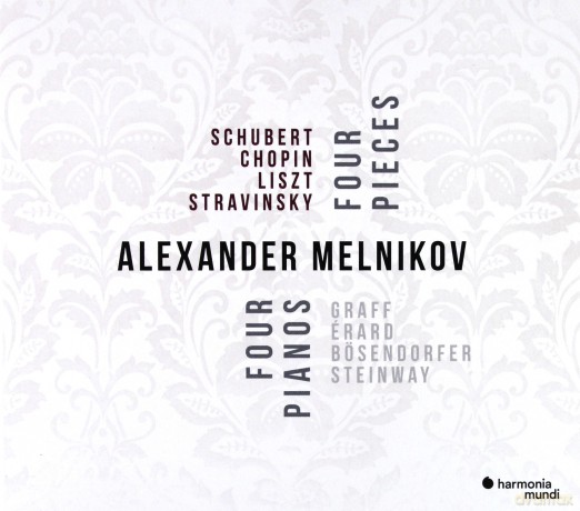 Alexander Melnikov: Four Composers Four Pieces Four Pianos (digipack) [CD]