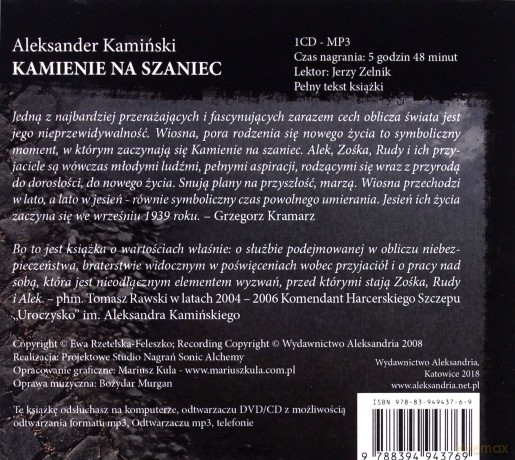 Kamienie na szaniec - Aleksander Kamiński [AUDIOBOOK]