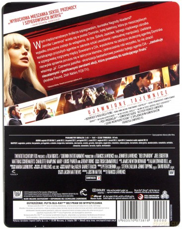 Czerwona Jaskółka (steelbook) [Blu-Ray]