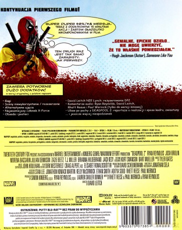 Deadpool 2 (steelbook) [2xBlu-Ray]