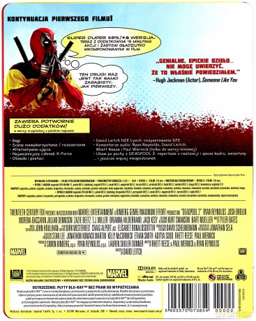Deadpool 2 (steelbook) [2xBlu-Ray]