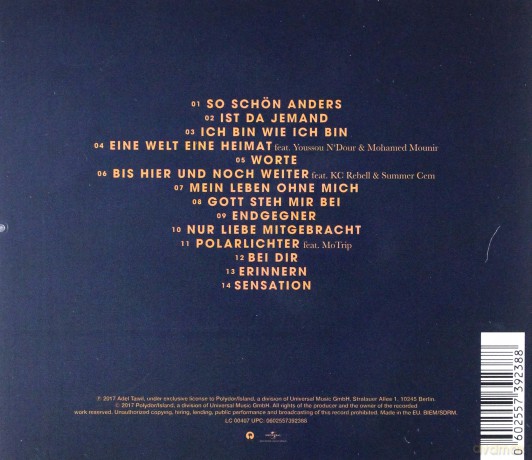 Adel Tawil: So Schoen Anders [CD]