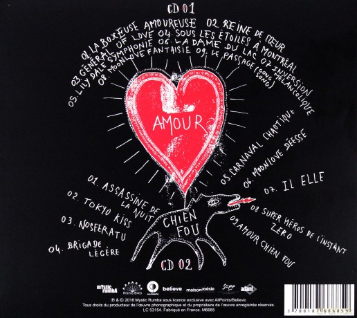 Arthur H: Amour Chien Fou [CD]