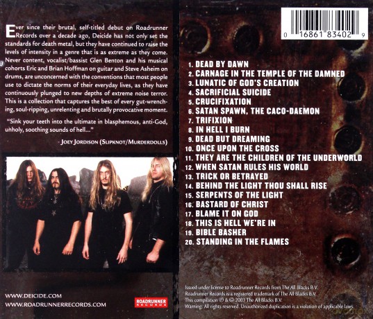 Deicide: The Heart Of Rr: Best Of [CD]